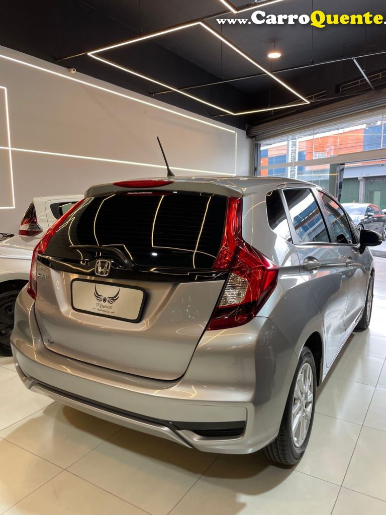 HONDA   FIT LX 1.5 FLEXONE 16V 5P AUT.   CINZA 2018 1.5 FLEX - Loja