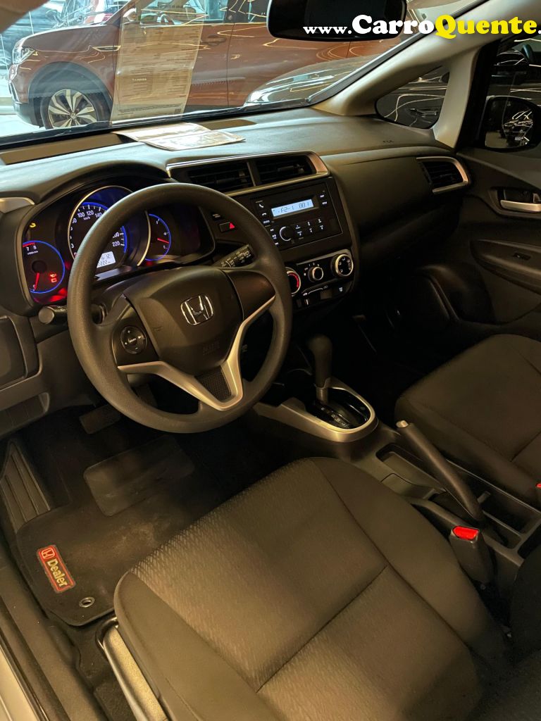 HONDA   FIT LX 1.5 FLEXONE 16V 5P AUT.   CINZA 2018 1.5 FLEX - Loja
