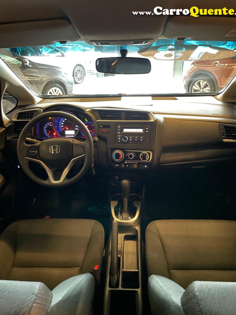 HONDA   FIT LX 1.5 FLEXONE 16V 5P AUT.   CINZA 2018 1.5 FLEX - Loja
