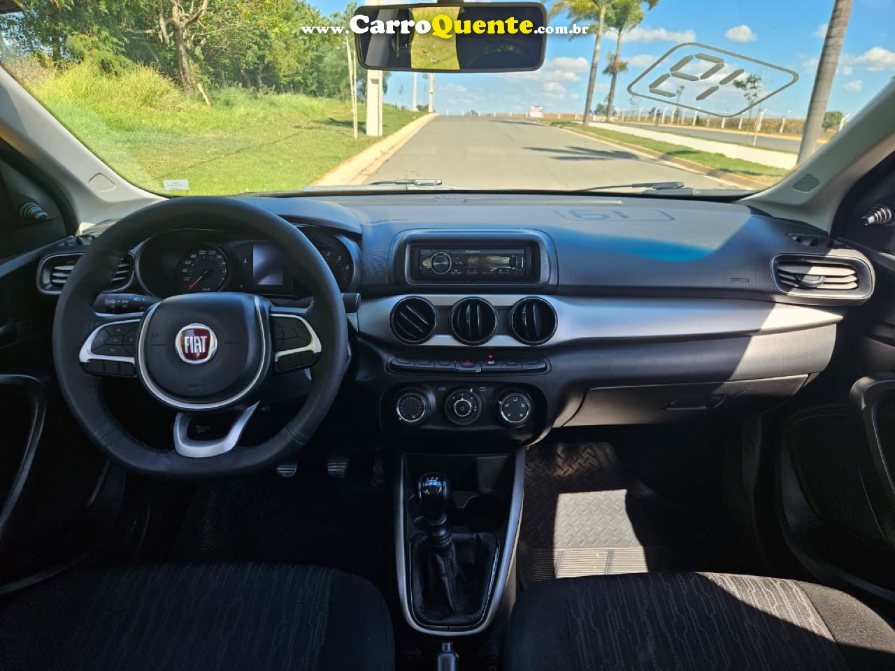 FIAT   ARGO 1.0 6V FLEX.   PRETO 2019 1.0 FLEX - Loja