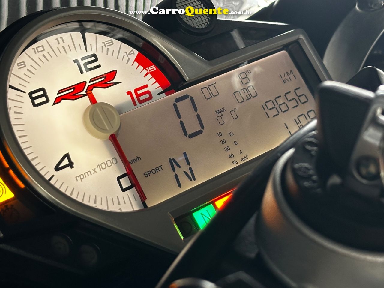 BMW   S 1000 RR   BRANCO 2018 1000 GASOLINA - Loja