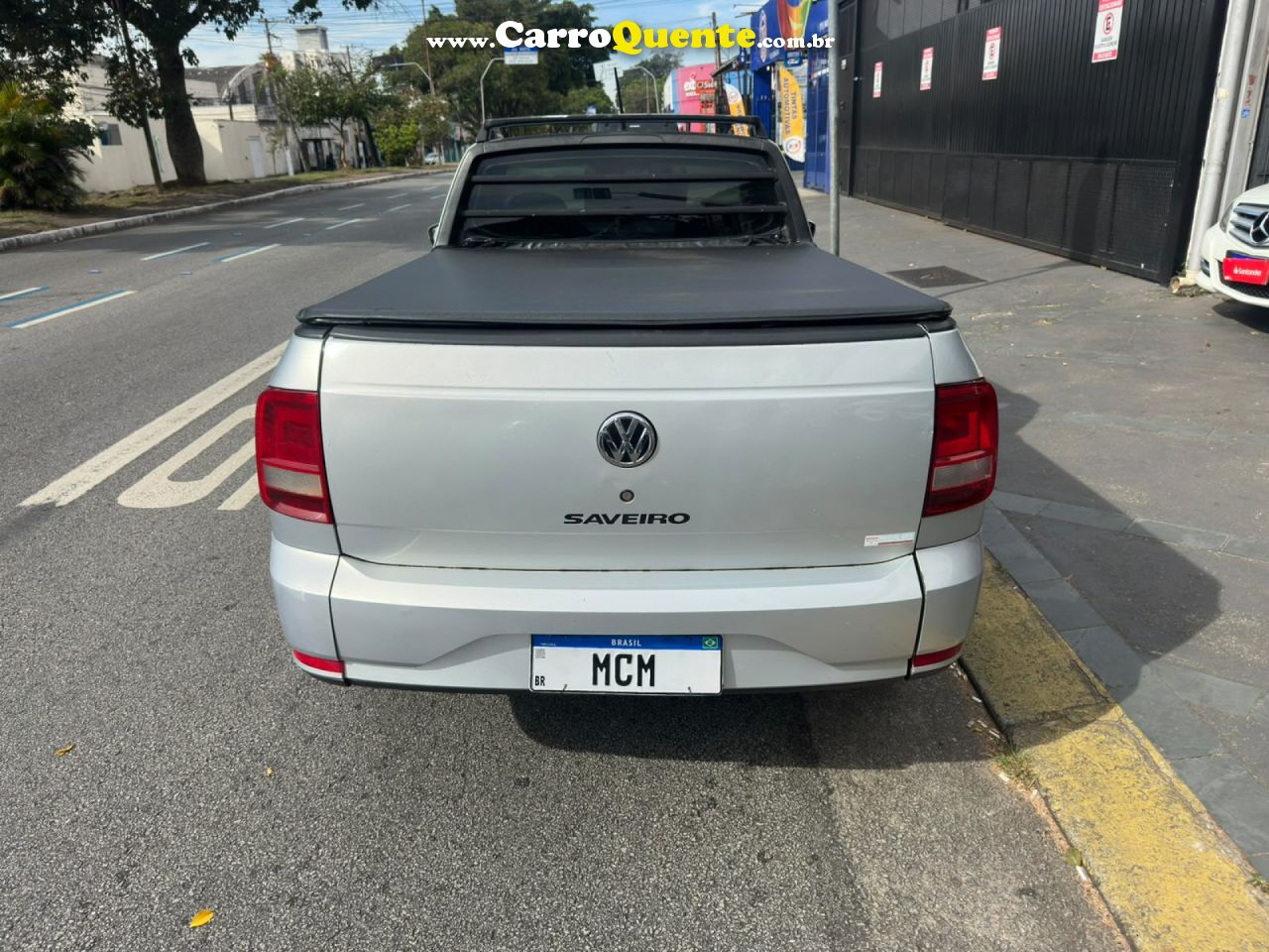 VOLKSWAGEN   SAVEIRO TRENDLINE 1.6 T.FLEX 8V   PRATA 2020 1.6 FLEX - Loja