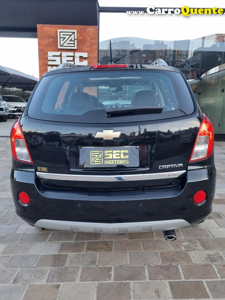 CHEVROLET   CAPTIVA SPORT FWD 2.4 16V 171185CV   PRETO 2015 2.4 GASOLINA - Loja