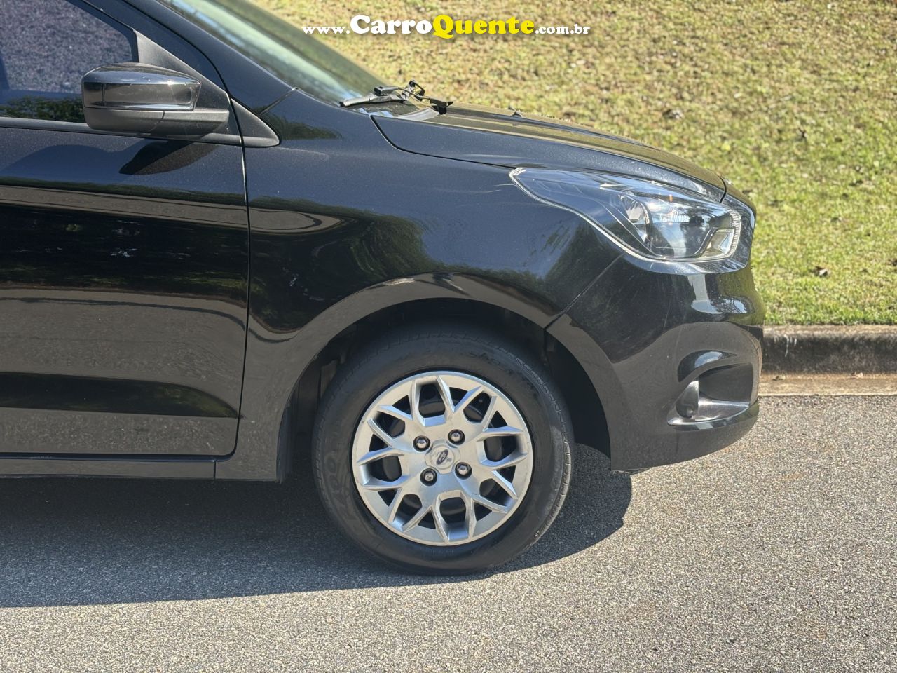 FORD   KA 1.0 SESE PLUS TIVCT FLEX 5P   PRETO 2018 1.0 FLEX - Loja