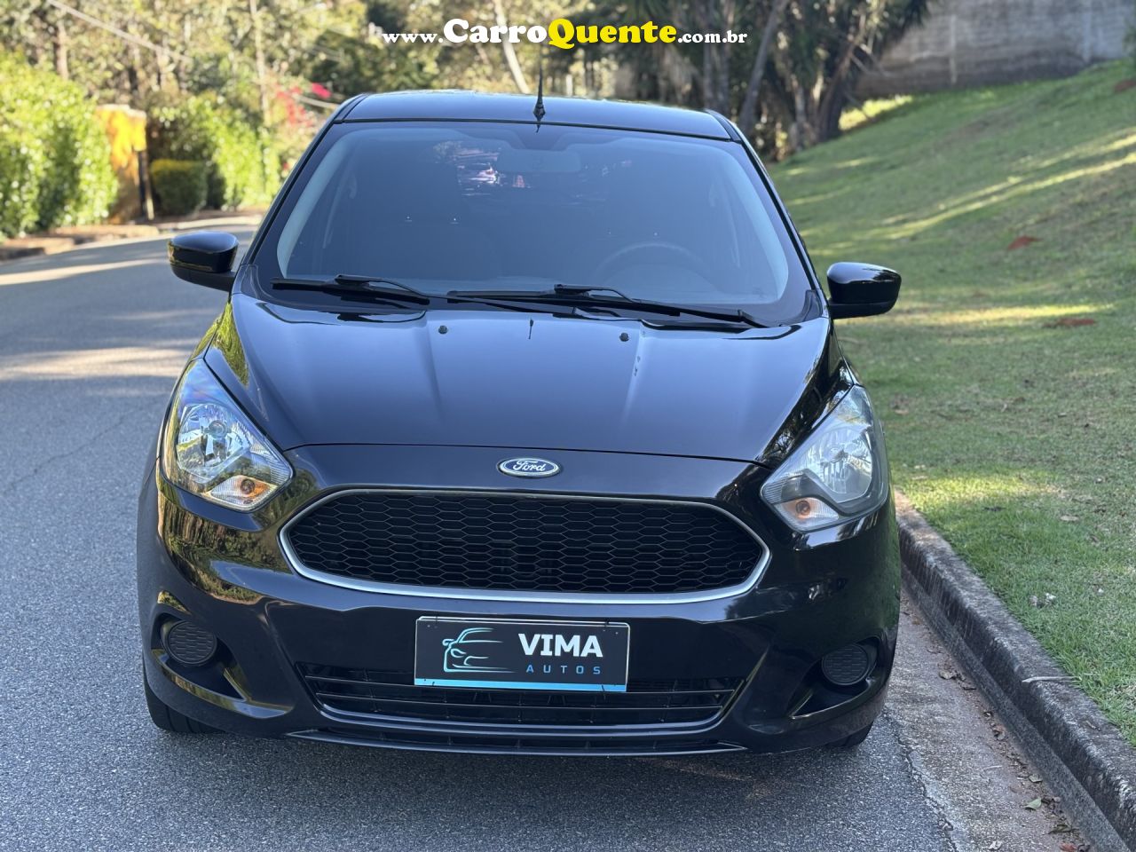 FORD   KA 1.0 SESE PLUS TIVCT FLEX 5P   PRETO 2018 1.0 FLEX - Loja