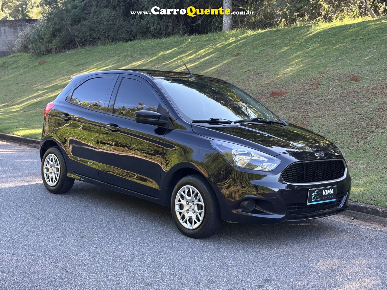 FORD   KA 1.0 SESE PLUS TIVCT FLEX 5P   PRETO 2018 1.0 FLEX - Loja