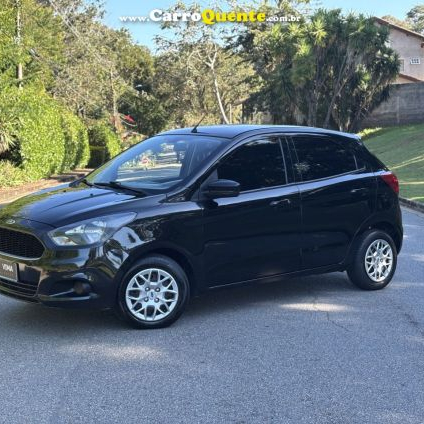 FORD   KA 1.0 SESE PLUS TIVCT FLEX 5P   PRETO 2018 1.0 FLEX