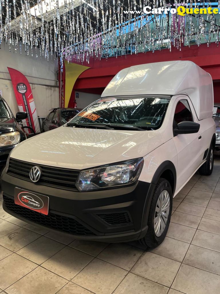 VOLKSWAGEN   SAVEIRO ROBUST 1.6 TOTAL FLEX 8V   BRANCO 2022 1.6 FLEX - Loja