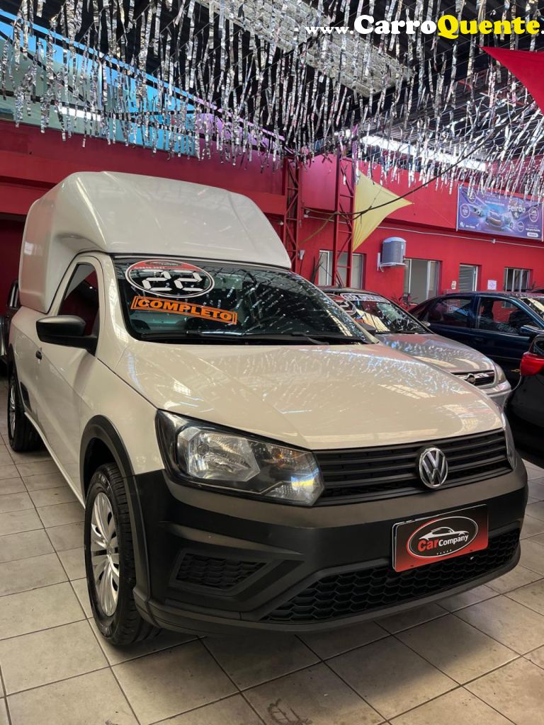 VOLKSWAGEN   SAVEIRO ROBUST 1.6 TOTAL FLEX 8V   BRANCO 2022 1.6 FLEX - Loja