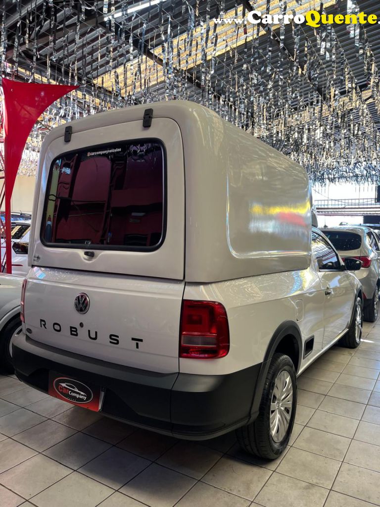 VOLKSWAGEN   SAVEIRO ROBUST 1.6 TOTAL FLEX 8V   BRANCO 2022 1.6 FLEX - Loja