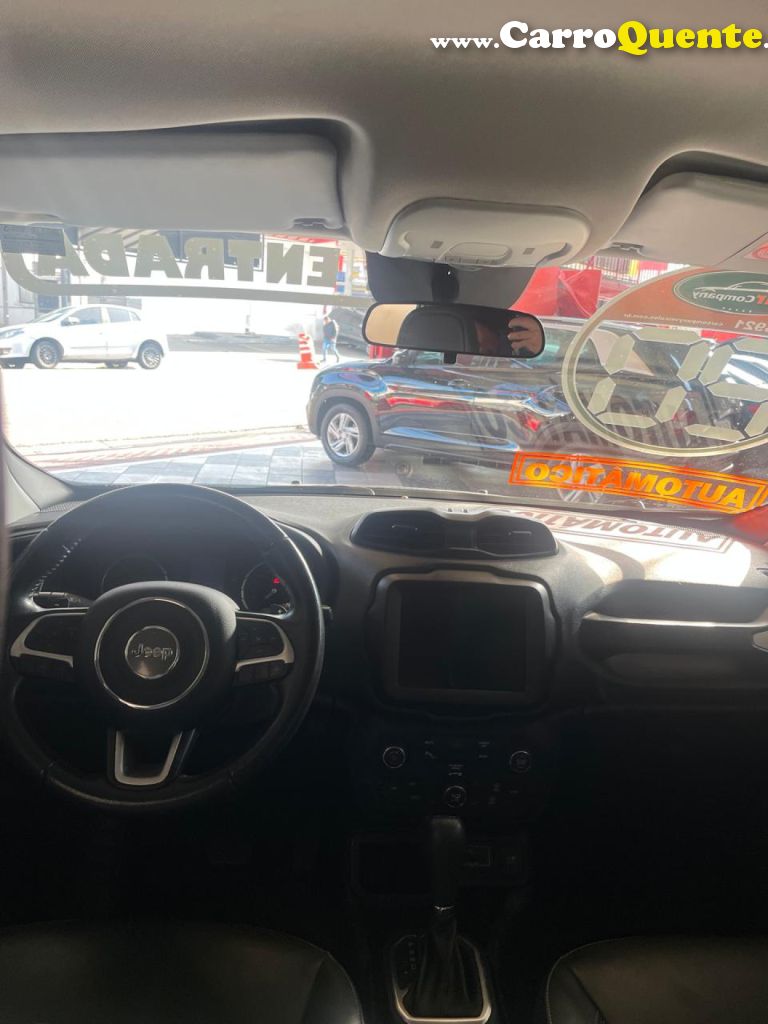 JEEP   RENEGADE LONGITUDE 1.8 4X2 FLEX 16V AUT.   AZUL 2020 1.8 FLEX - Loja
