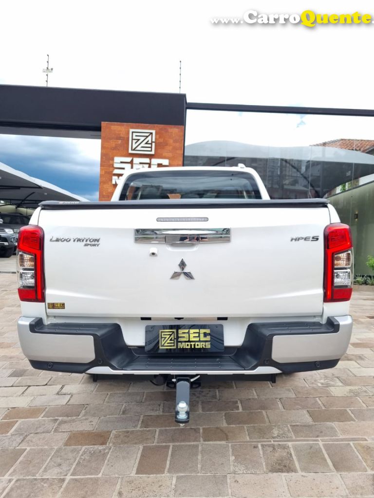 MITSUBISHI   L200 TRITON SPORT HPE-S 2.4 CD DIES. AUT   BRANCO 2022 2.4 DIESEL - Loja