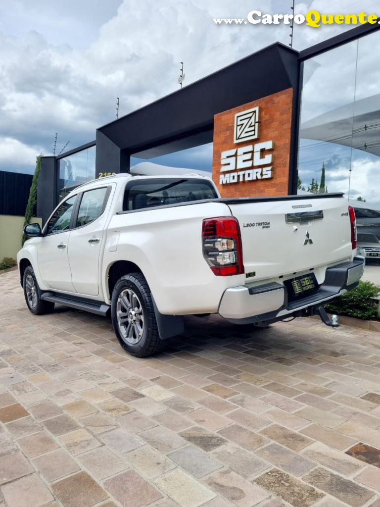 MITSUBISHI   L200 TRITON SPORT HPE-S 2.4 CD DIES. AUT   BRANCO 2022 2.4 DIESEL - Loja