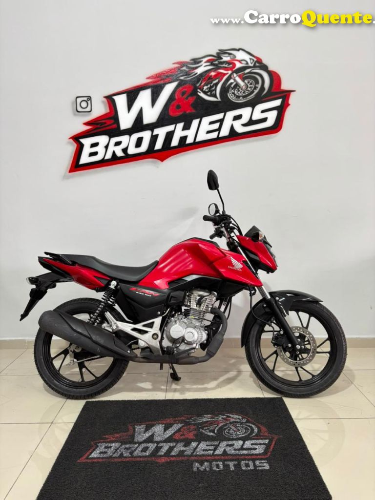 HONDA   CG 160 FAN   VERMELHO 2025 160 FLEX - Loja