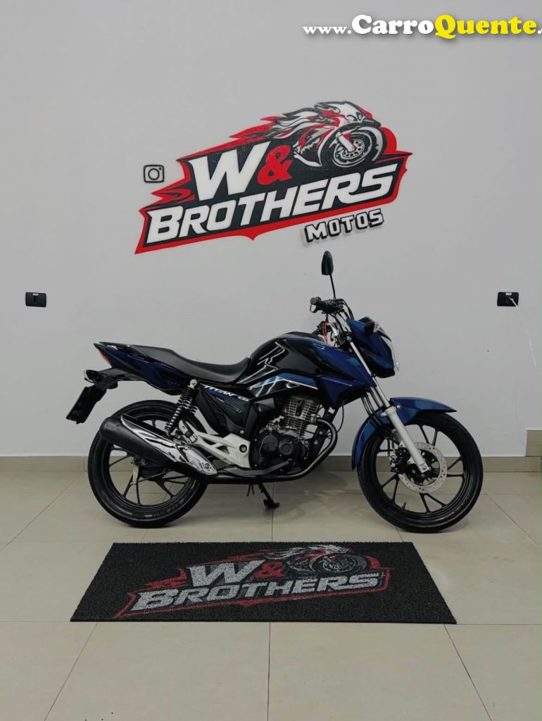 HONDA   CG 160 TITAN FLEXONEED.ESPECIAL 40 ANOS   AZUL 2024 160 FLEX - Loja