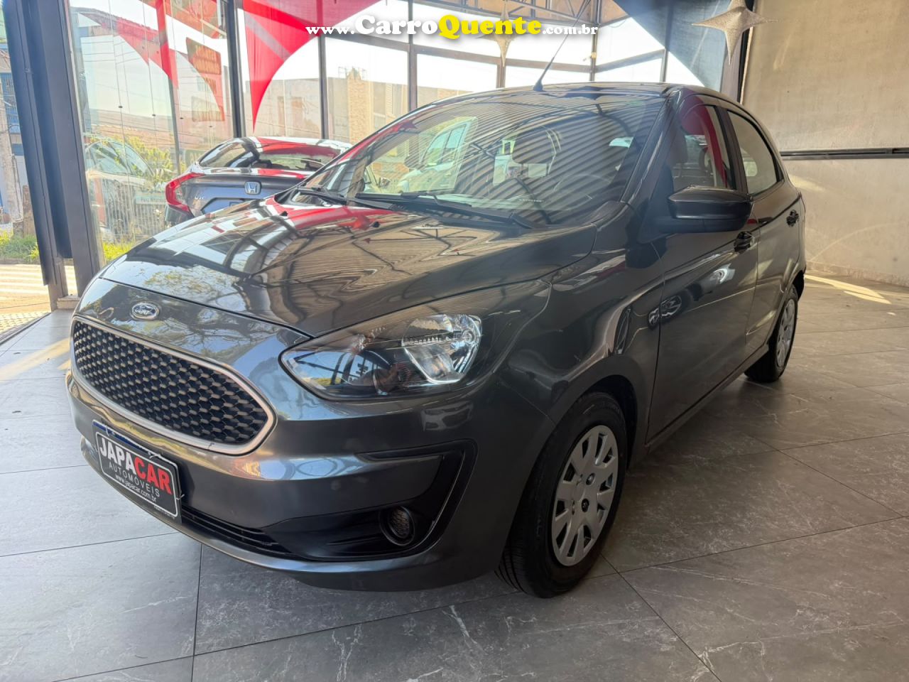 FORD   KA 1.0 SESE PLUS TIVCT FLEX 5P   CINZA 2020 1.0 FLEX - Loja