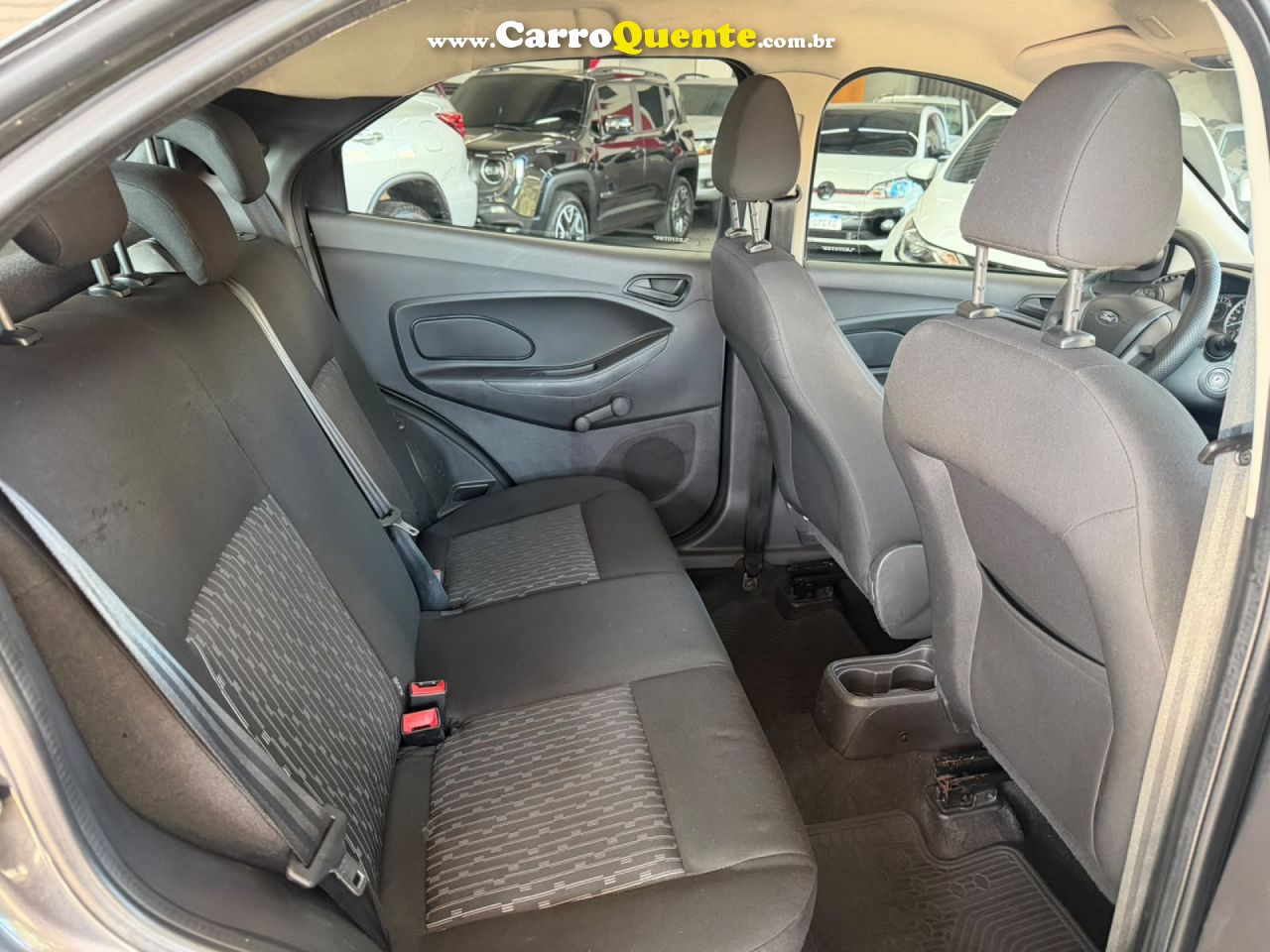 FORD   KA 1.0 SESE PLUS TIVCT FLEX 5P   CINZA 2020 1.0 FLEX - Loja