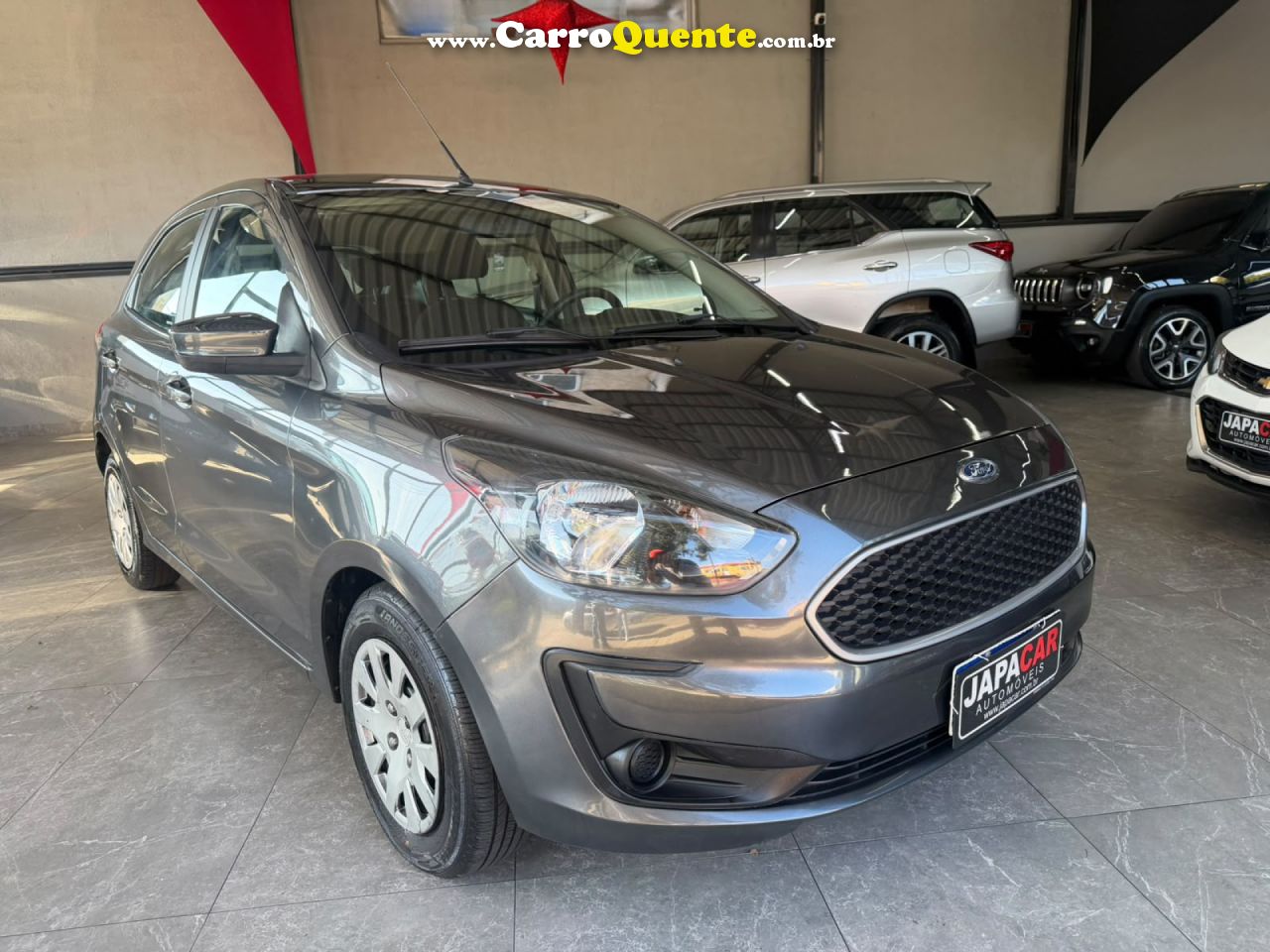 FORD   KA 1.0 SESE PLUS TIVCT FLEX 5P   CINZA 2020 1.0 FLEX - Loja