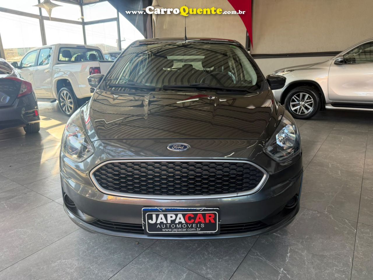 FORD   KA 1.0 SESE PLUS TIVCT FLEX 5P   CINZA 2020 1.0 FLEX - Loja