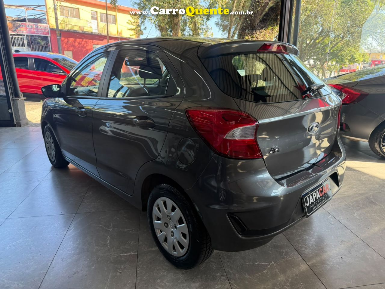 FORD   KA 1.0 SESE PLUS TIVCT FLEX 5P   CINZA 2020 1.0 FLEX - Loja