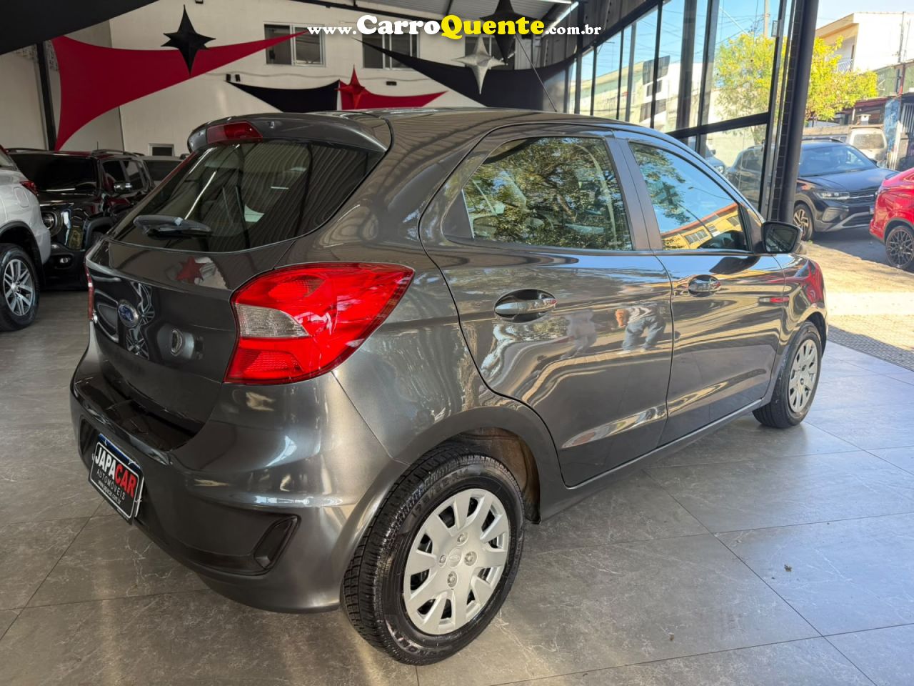 FORD   KA 1.0 SESE PLUS TIVCT FLEX 5P   CINZA 2020 1.0 FLEX - Loja