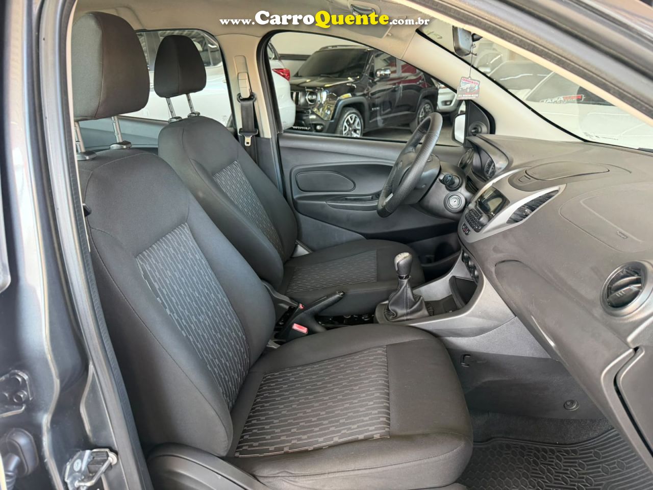 FORD   KA 1.0 SESE PLUS TIVCT FLEX 5P   CINZA 2020 1.0 FLEX - Loja