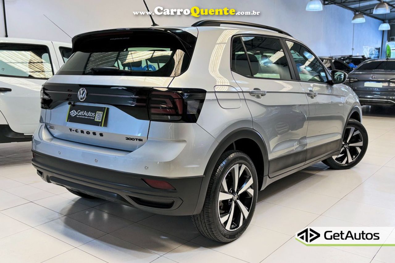 VOLKSWAGEN   T-CROSS SENSE 1.0 TSI FLEX 5P AUT.   PRATA 2021 1.0 FLEX - Loja