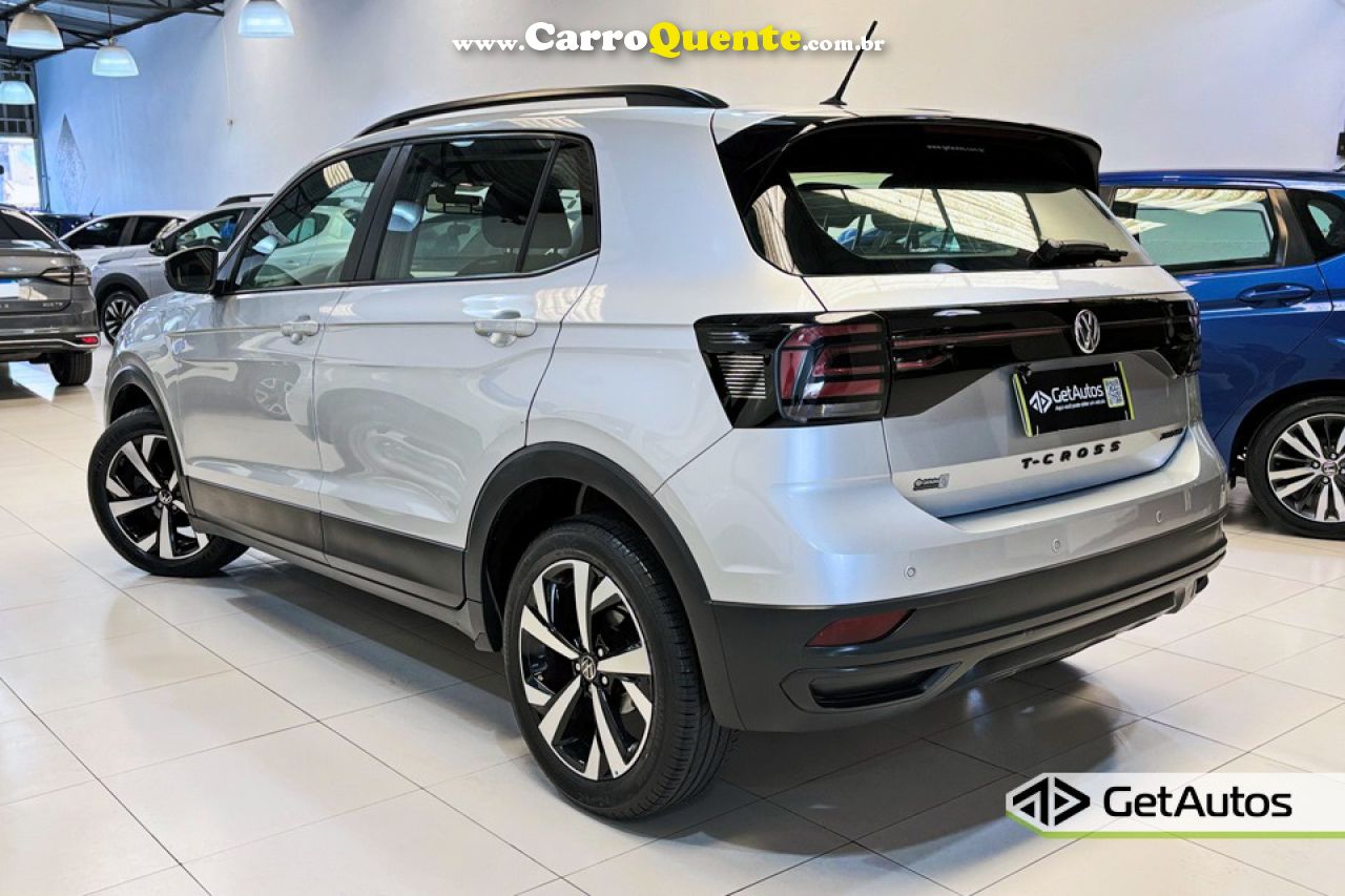 VOLKSWAGEN   T-CROSS SENSE 1.0 TSI FLEX 5P AUT.   PRATA 2021 1.0 FLEX - Loja