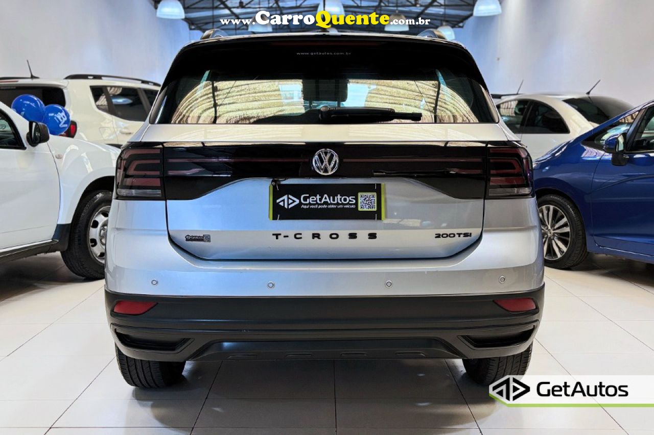 VOLKSWAGEN   T-CROSS SENSE 1.0 TSI FLEX 5P AUT.   PRATA 2021 1.0 FLEX - Loja