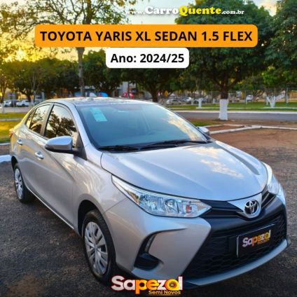TOYOTA   YARIS XL 1.5 FLEX 16V 5P AUT.   PRATA 2025 1.5 FLEX