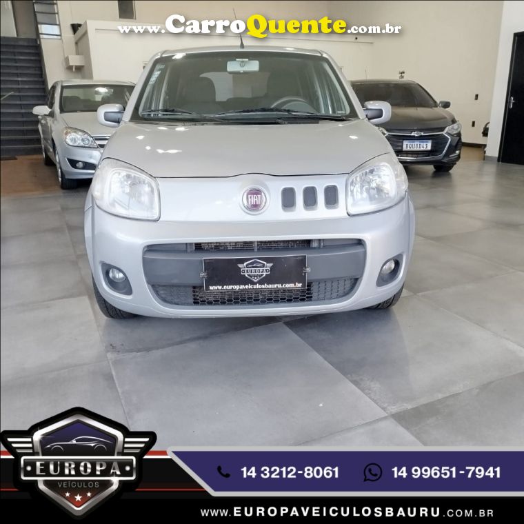 Fiat UNO 1.0 EVO VIVACE 8V FLEX 4P MANUAL - Loja