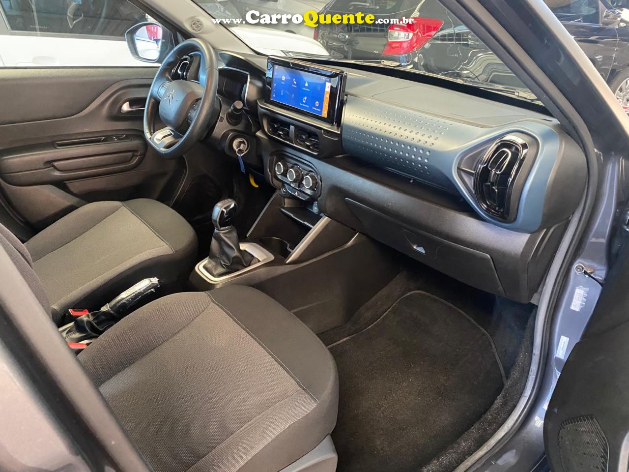 CITROËN   C3 FEEL 1.0 FLEX 6V 5P MEC.   CINZA 2023 1.0 FLEX - Loja