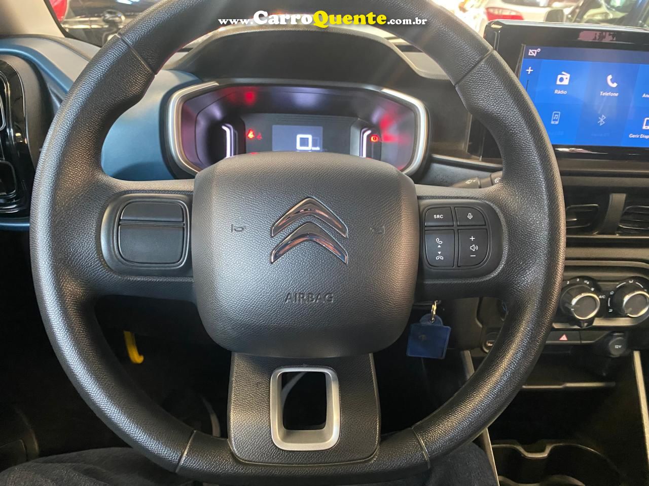 CITROËN   C3 FEEL 1.0 FLEX 6V 5P MEC.   CINZA 2023 1.0 FLEX - Loja