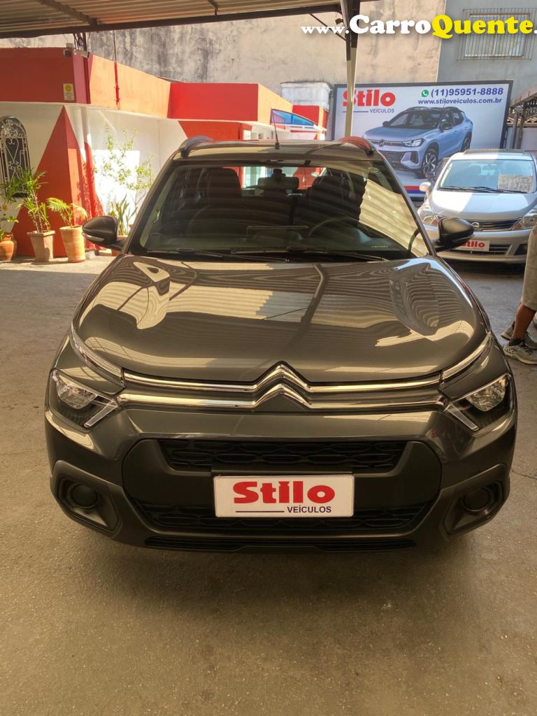 CITROËN   C3 FEEL 1.0 FLEX 6V 5P MEC.   CINZA 2023 1.0 FLEX - Loja