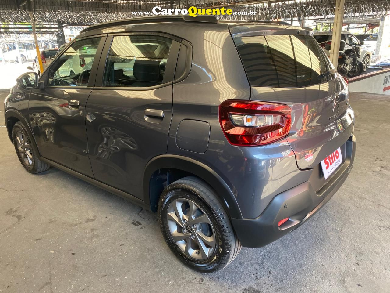 CITROËN   C3 FEEL 1.0 FLEX 6V 5P MEC.   CINZA 2023 1.0 FLEX - Loja