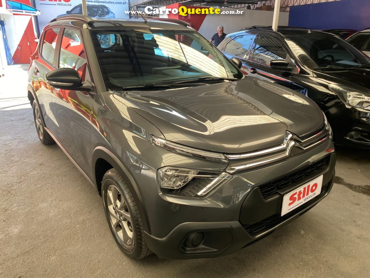 CITROËN   C3 FEEL 1.0 FLEX 6V 5P MEC.   CINZA 2023 1.0 FLEX - Loja