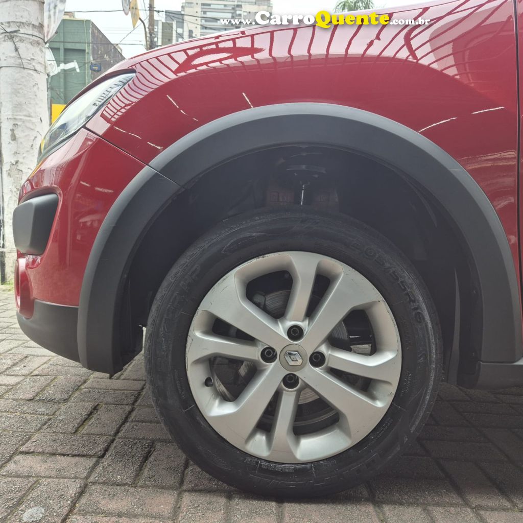 RENAULT   SANDERO STEPWAY HI-POWER 1.6 8V 5P   VERMELHO 2016 1.6 FLEX - Loja