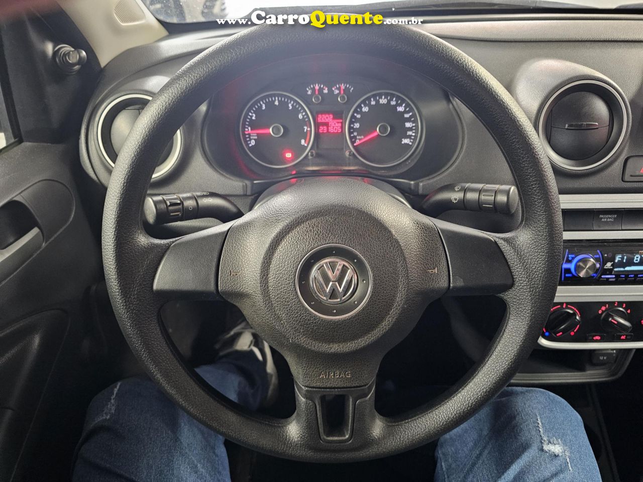 VOLKSWAGEN   SAVEIRO STARTLINE 1.6 T.FLEX 8V   BRANCO 2016 1.6 FLEX - Loja