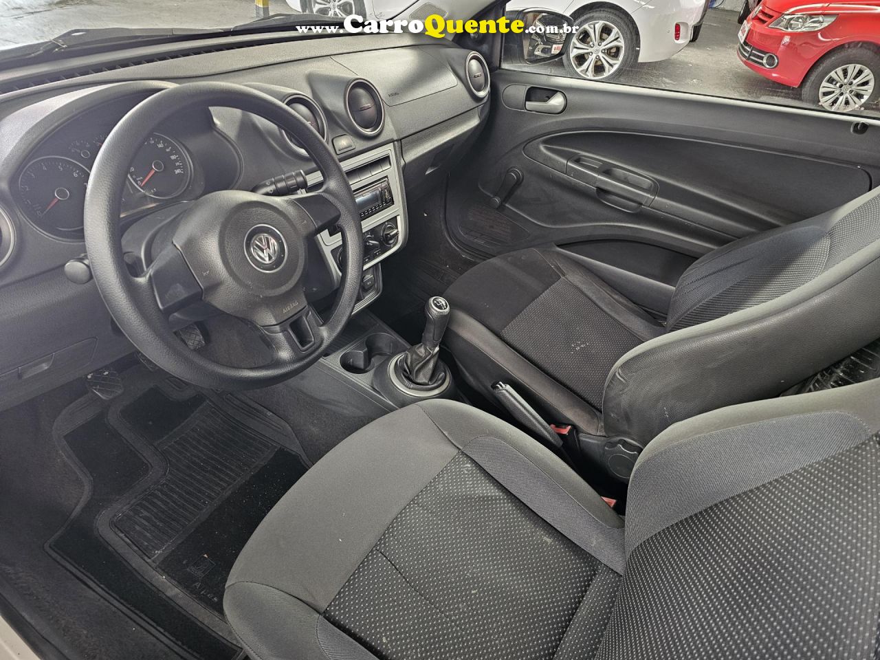 VOLKSWAGEN   SAVEIRO STARTLINE 1.6 T.FLEX 8V   BRANCO 2016 1.6 FLEX - Loja