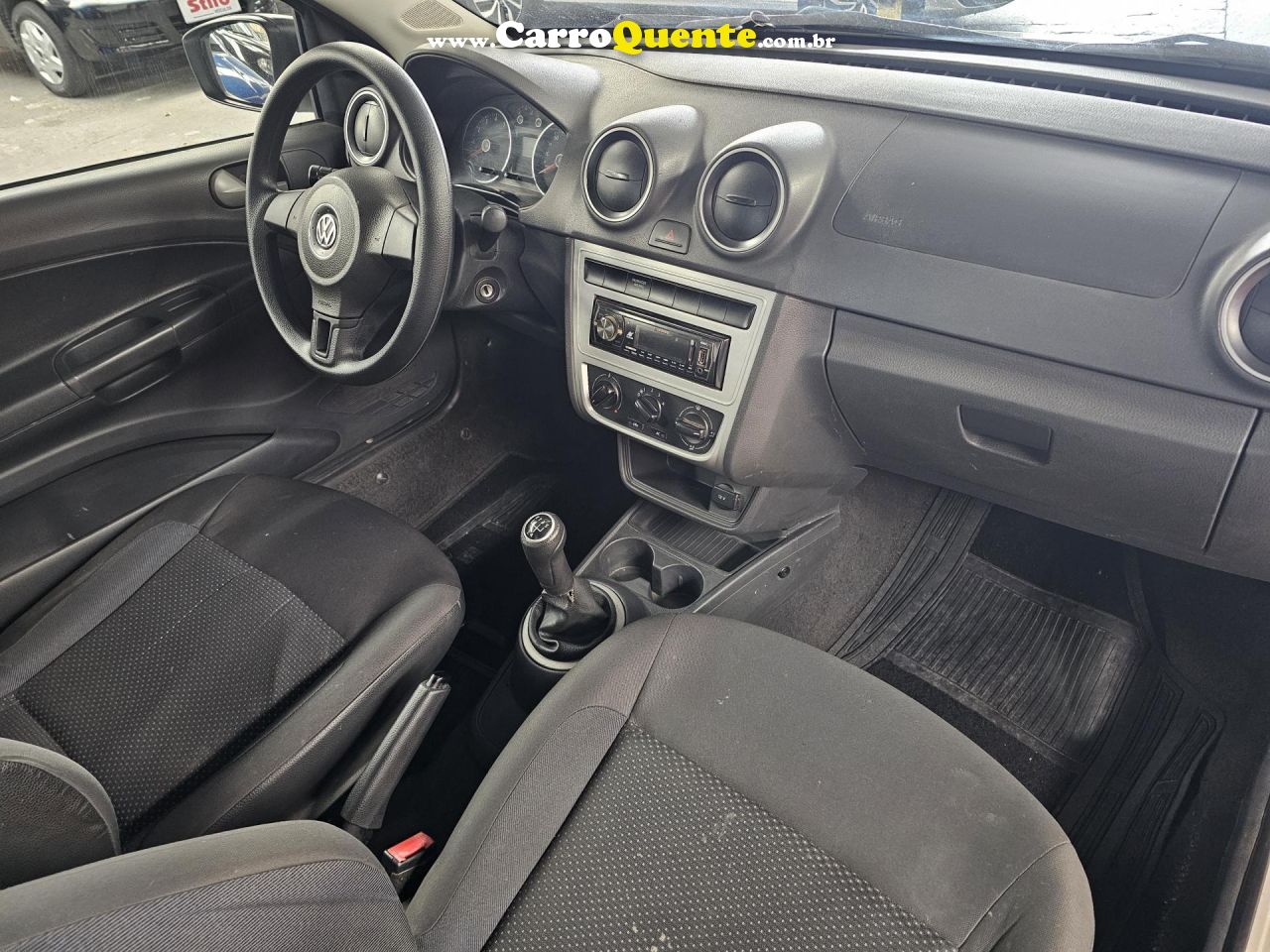 VOLKSWAGEN   SAVEIRO STARTLINE 1.6 T.FLEX 8V   BRANCO 2016 1.6 FLEX - Loja