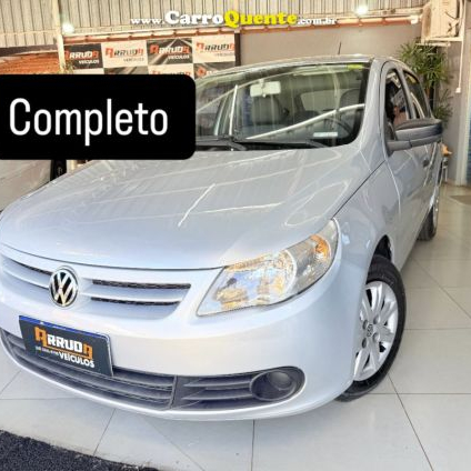 VOLKSWAGEN   GOL CITY (TREND)TITAN 1.0 T. FLEX 8V 4P   PRATA 2010 1.0 FLEX