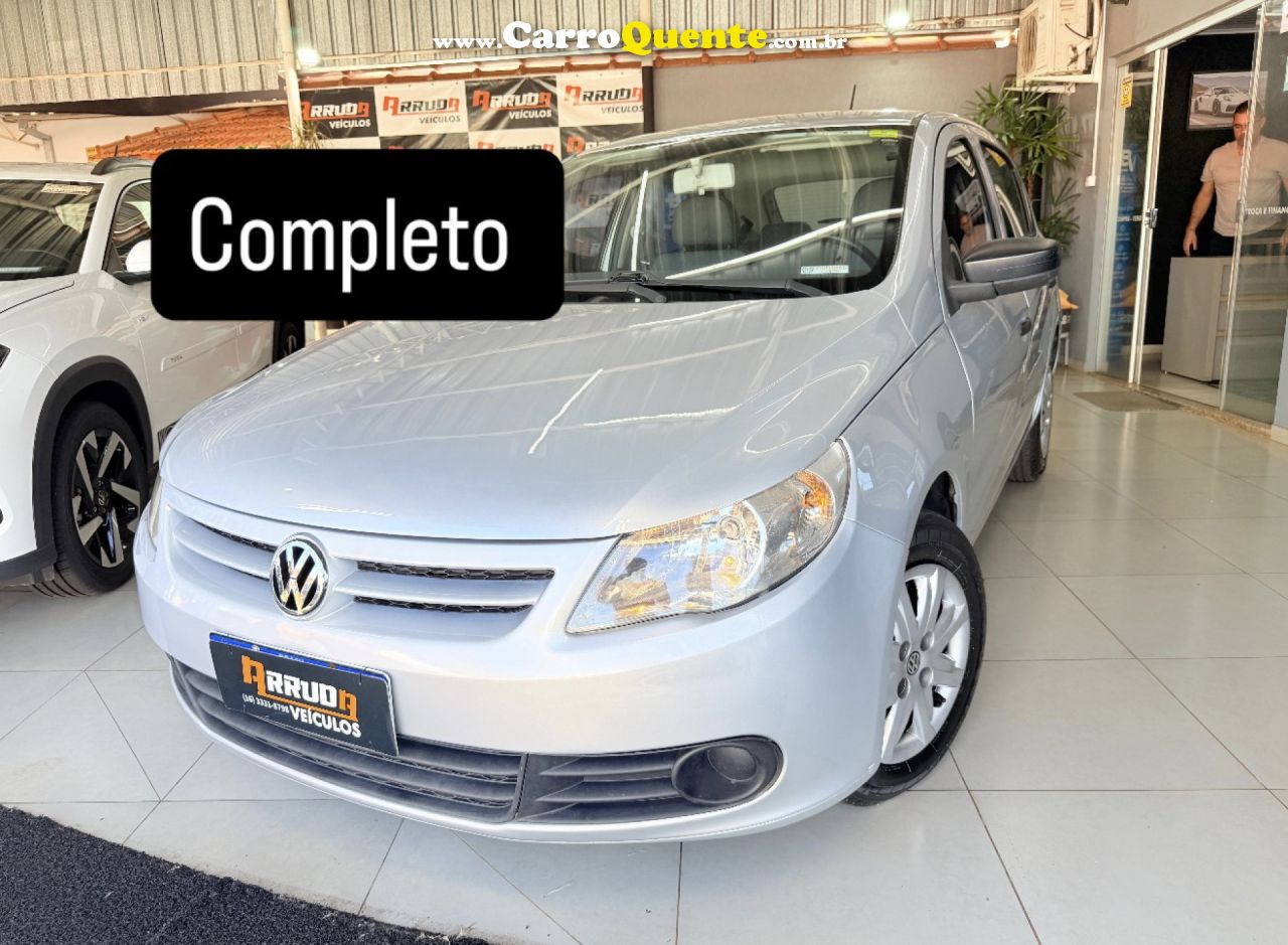 VOLKSWAGEN   GOL CITY (TREND)TITAN 1.0 T. FLEX 8V 4P   PRATA 2010 1.0 FLEX - Loja