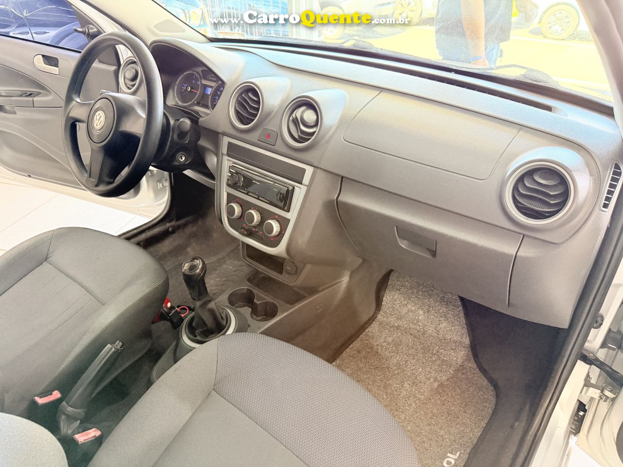 VOLKSWAGEN   GOL CITY (TREND)TITAN 1.0 T. FLEX 8V 4P   PRATA 2010 1.0 FLEX - Loja