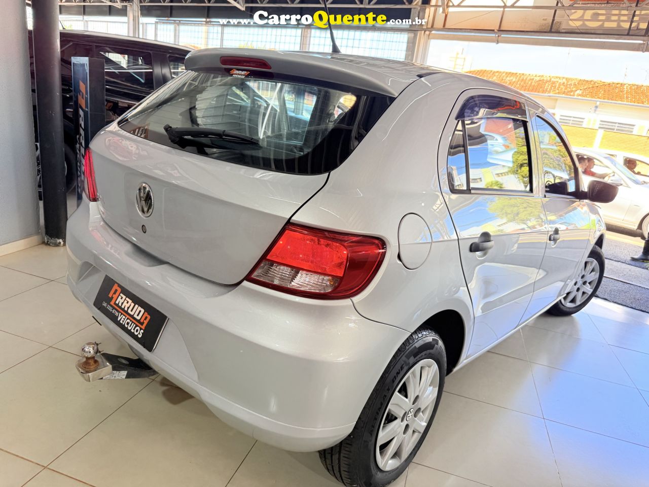 VOLKSWAGEN   GOL CITY (TREND)TITAN 1.0 T. FLEX 8V 4P   PRATA 2010 1.0 FLEX - Loja