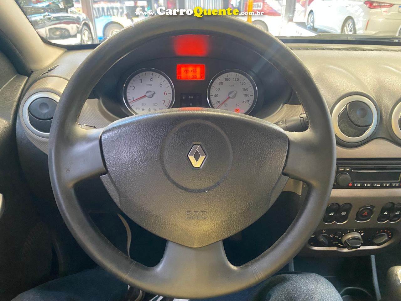 RENAULT   SANDERO PRIVILèGE HI-FLEX 1.6 16V 5P   PRATA 2009 1.6 FLEX - Loja