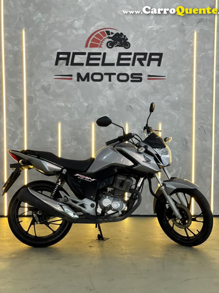 HONDA   CG 160 FAN FLEX   PRATA 2023 162 FLEX - Loja