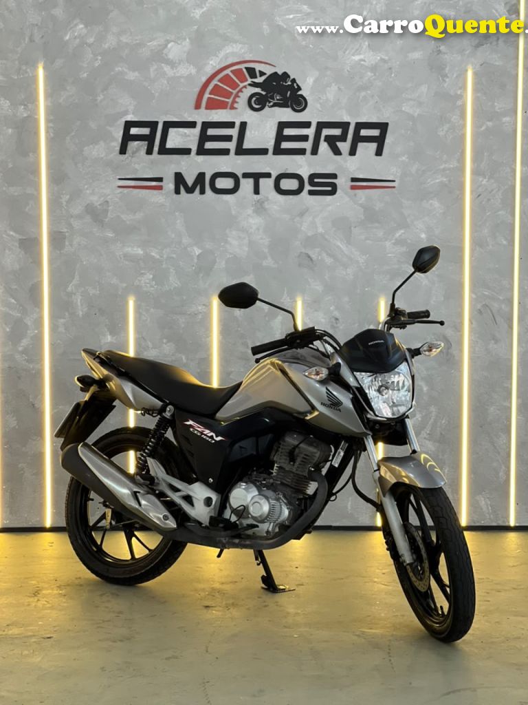 HONDA   CG 160 FAN FLEX   PRATA 2023 162 FLEX - Loja