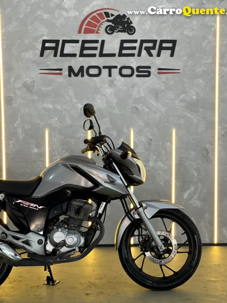 HONDA   CG 160 FAN FLEX   PRATA 2023 162 FLEX - Loja