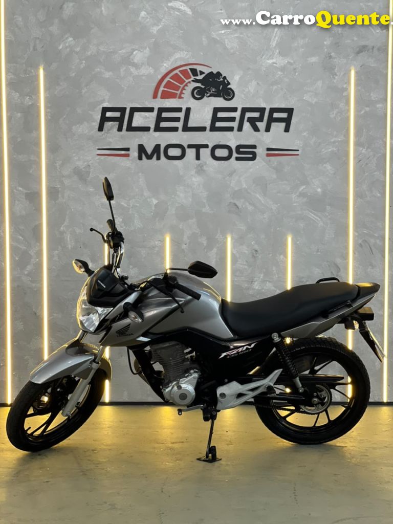 HONDA   CG 160 FAN FLEX   PRATA 2023 162 FLEX - Loja