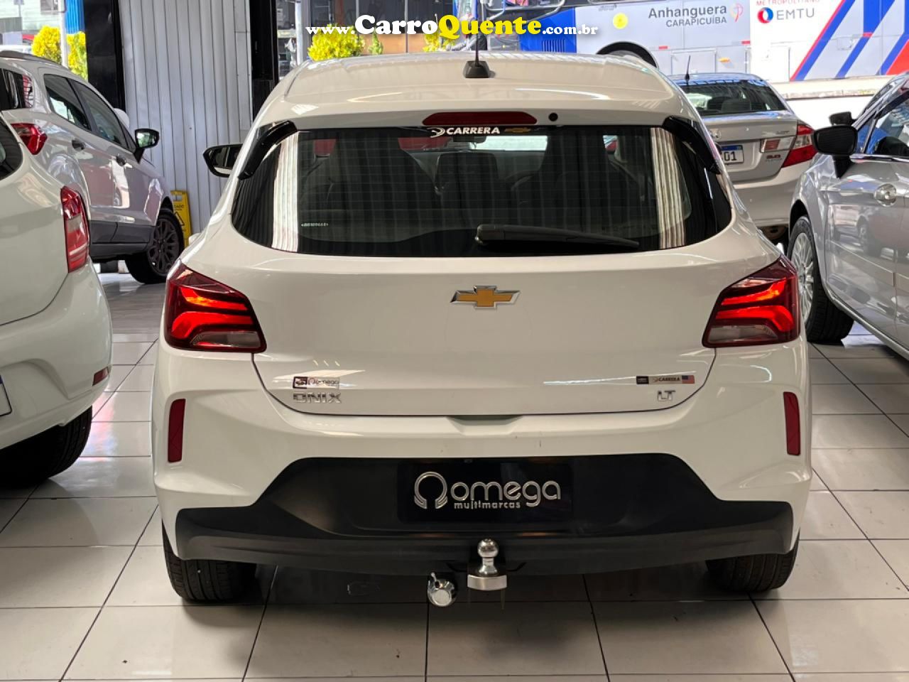 CHEVROLET   ONIX HATCH LT 1.0 12V FLEX 5P MEC.   BRANCO 2024 1.0 FLEX - Loja